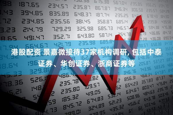 港股配资 景嘉微接待37家机构调研, 包括中泰证券、华创证券、浙商证券等